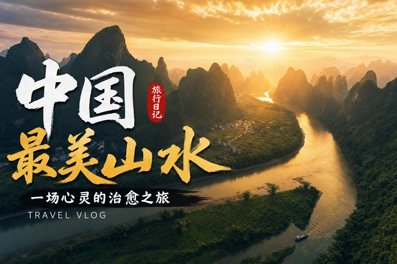 高清动漫-中国最美山水旅行心灵治愈生活传媒